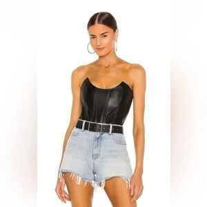 Miaou Leia Strapless Corset Top
